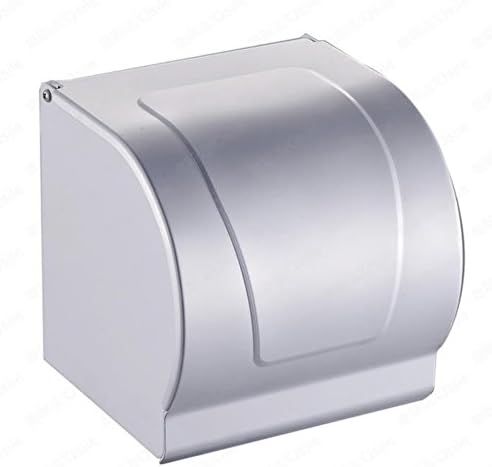 TER Bathroom Toilet Tray/Space Aluminum Waterproof Toilet Roll Holder/Toilet Paper Shelf /Metal Tissue Box/Tissues Holder-A