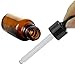 Homgaty 50ml Empty Glass Essence Oil Bottle With Glass Eye Dropper suitable for Aromatherapy Eye Ear Dropper