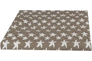 Pro Home Waschmaschinenbezug (Seestern - Taupe) 60x60cm mit Gummizug, Trocknerbezug Waschmaschinenschonbezug in vielen vers. Farben - Trocknerauflage