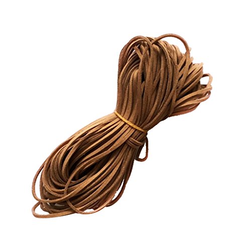 MagiDeal 5pcs Weiches flaches Band aus Wildlederimitat 2.6mm – Länge 4 meter – Farbe 5, one size - 9