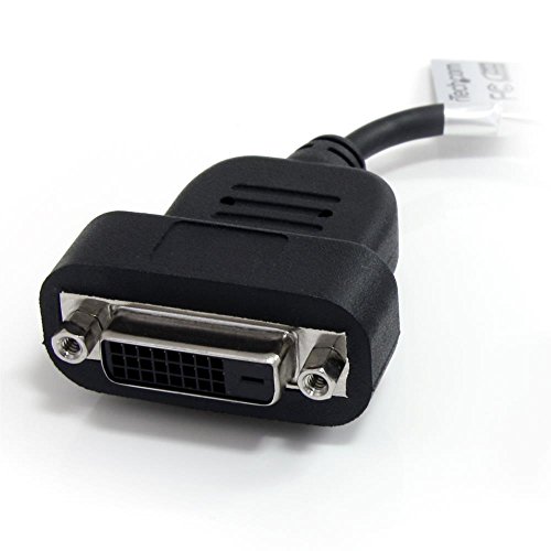 StarTech.com Aktiver DisplayPort® auf DVI-D Adpater – DP zu DVI Single Link Konverter (Stecker/Buchse) – 1920×1200 - 2