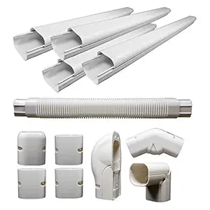 Pioneer Decorative PVC Line Cover Kit for Mini Split Air Conditioners and Heat Pumps