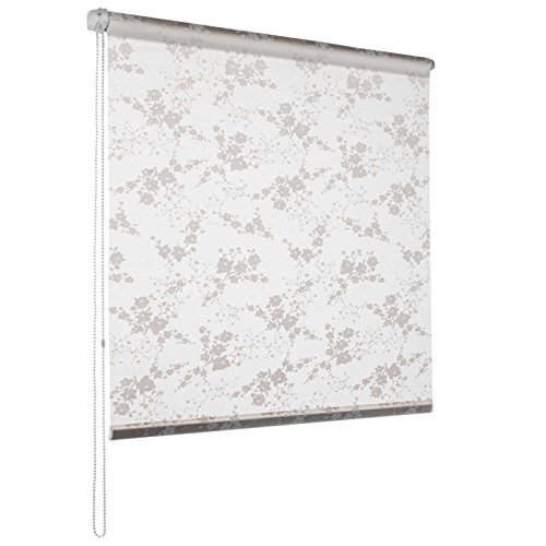 casa pura® Fashion Rollo Anastasia | blickdicht & lichtdurchlässig | Klemmrollo für Fenster, auch ohne Bohren anbringbar | 9 Größen (60x150cm) - 4