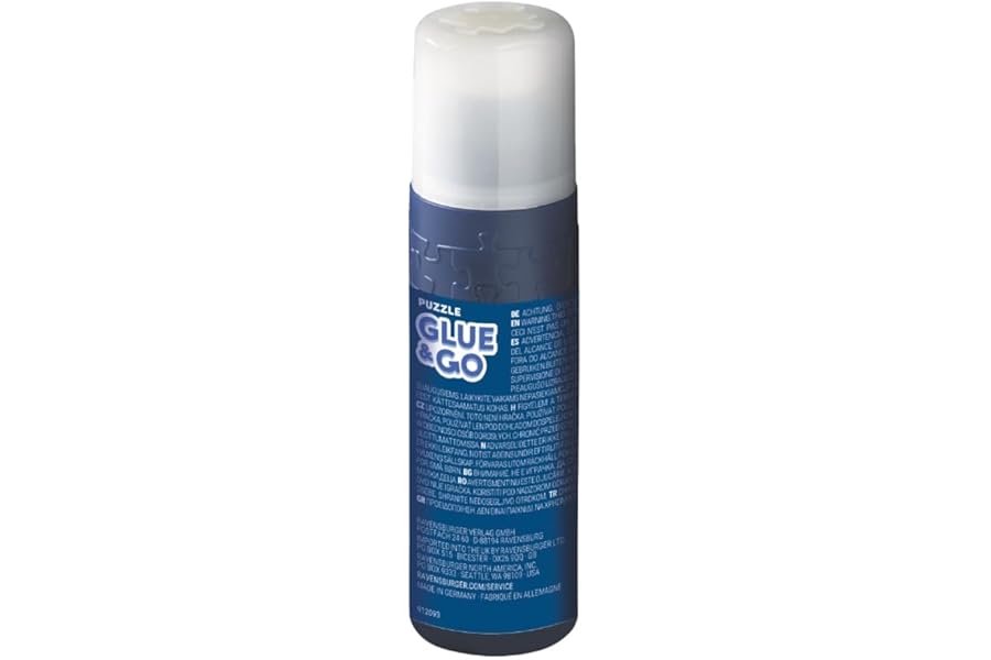 Ravensburger Puzzle Glue Conserver - Suitable For Up To 1000 Piece Jigsaws