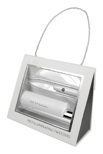 La-tweez White Pro Illuminating Tweezers