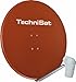 Produktbild TechniSat SATMAN 650 PLUS Satellitenschüssel (65 cm, mit Masthalterung und Universal-Quattro-Switch-LNB, Geeignet für die Wand- und Dachmontage)