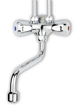 Übertischarmatur für Niederdruck-Warmwasserspeicher Obertisch-Mischbatterie sp_nd599