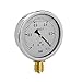 Price comparison product image Vacuum gauge with Glycerine Vertical diameter 100 mm Range -1/0 Bar