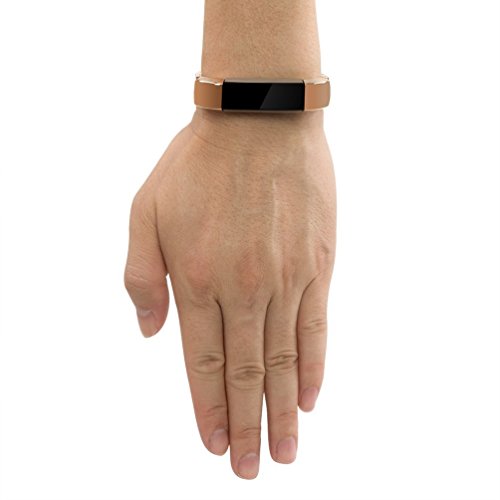 Band für Fitbit Alta, Wearlizer Smart Watch Metall Armband Edelstahl Ersatz für Fitbit Alta - 4