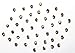 45 INDIVIDUAL GOLD BINDI GLITTER CRYSTAL SELF ADHESIVE DIAMANTE GEM BRIDAL TIKKA DOT BOLLYWOOD FESTIVAL FANCY DESIGNER FASHION TATTOO (DIAGOL)