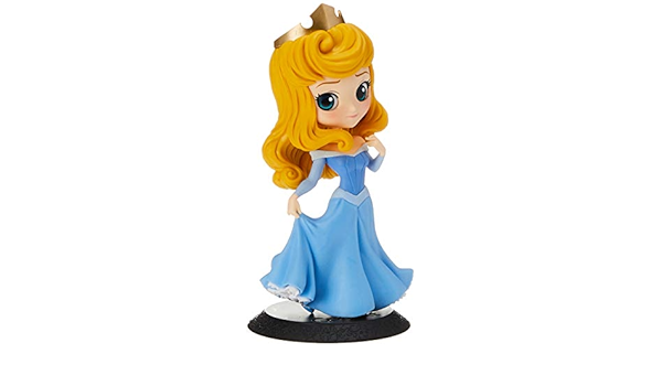 Q Posket Disney Characters Princess Aurora B Blue Dress Amazon Co Uk Toys Games
