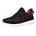 Produktbild Vovotrade Herren Laufschuhe Atmungsaktiv Gym Turnschuhe Freizeit Schnürer Sportschuhe Sneaker Herren Damen Low-Top Strick Unisex Sneaker 39-47