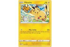 POKÉMON THE POKEMON COMPANY INTERNATIONAL Tarjeta individual PIKACHU 049/195 Silver Tempest
