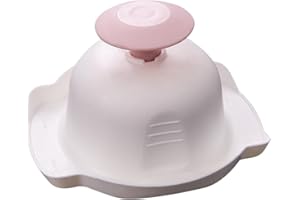 Support de sécurité alimentaire, râpe à pommes de terre, protège-doigts en plastique anti-coupures pour coupe-pommes de terre, râpe à légumes (rose)