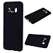 Produktbild Nancen Case Samsung Galaxy S8 (5,8 Zoll) Handy Hülle Einfarbig Schwarz. Weich TPU Silikon Case