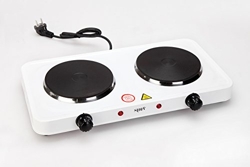 SHOV DOPPELKOCHPLATTE ELEKTROHERD OFEN ELEKTRO KOCHPLATTE CAMPING KOCHFELD 2000W