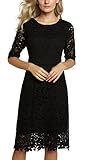 h&m kleid schwarz Aufwendige und elastische Spitze für einen perfekten Sitz