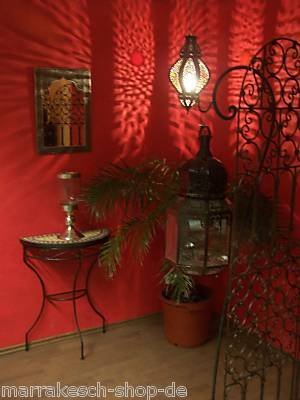 Orient Spiegel Malika Silberfarbig Gross - 6