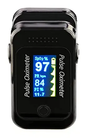 Rudra Pulse Oximeter, CE, FDA Certified, 1 Year Warranty