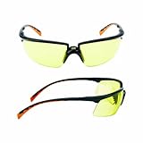 Con lente ámbar DX. 3M 71505-00004M - SOLUS Gafas montura negra/naranja PC amarilla AR y AE