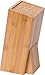Produktbild Messerblock MESSERBLOCK BAMBUS 14X10X27 CM 57021