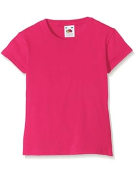 Fruit of the Loom Mädchen T-Shirt Valueweight