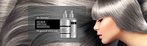 Dr. Severin® Silber Spezial Shampoo für Silbernes, Graues und Weißes Haar - 3