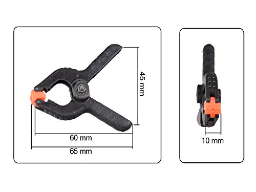 6-teiliges Set Leimzwinge 60 mm - 2