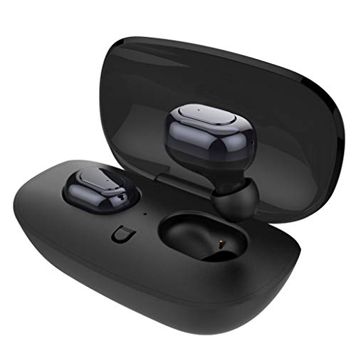 Preisvergleich Produktbild Drahtlose OhrhöRer, 3D Stereo-Sound-Bluetooth-KopfhöRer, Mini-Drahtlose KopfhöRer-OhrhöRer Mit Mikrofonen, Sport-In-Ear-OhrhöRer Mit Ladebox