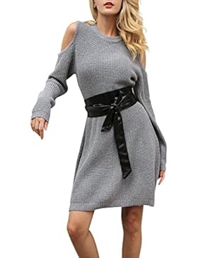 Simplee Apparel Damen Gürtel Modisch Leder PU Gürtel Belt Schwarz