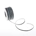 Produktbild 2-farbiges Filzband - grau/weiß - 5mm - 20m - 22001 92 (0,61€/m)