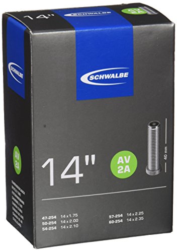 Schwalbe Fahrradschlauch AV2A 47/60-254 EK AGV 40 mm, 10407510V