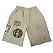 Hooligans Kids Baby Boy's 0-1 (Length 31cm) Years Khaki Shorts with Pocket & Passport Detail - Made In South Africa