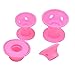 CkeyiN ® 20pcs Silicone No Clip Hair Curlers Rollers Hair Styling Tools (2 Set)