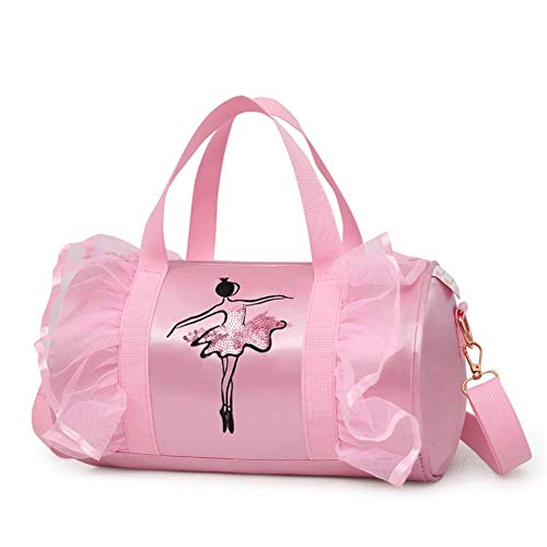 Preisvergleich Produktbild Kinder Tanztasche Schultertasche Mädchen Latin Dance Bag Kinder Balletttasche Cross-Body Dance Bag