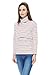 Bearsland Women's Striped Turtleneck Breastfeeding and Nursing Top Black/red UK Size 10-12
