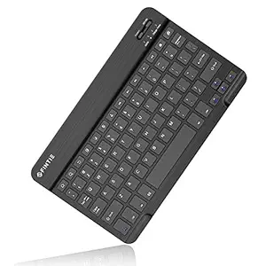 Fintie Ultrathin (4mm) Wireless Bluetooth Keyboard for Android Tablet Samsung Galaxy Tab/Samsung Galaxy Note/Google Nexus 9 Nexus 7 /Asus MeMO Pad/Other Android Devices, 10-Inch Black