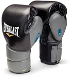 Everlast Men's Boxing Sparring Glove - Black/Grey, 16oz