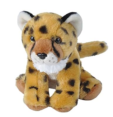 Wild Republic Republic-10833 Peluche Bébé Guépard Cuddlekins Mini, Jouets, 20cm, 10833, Brun