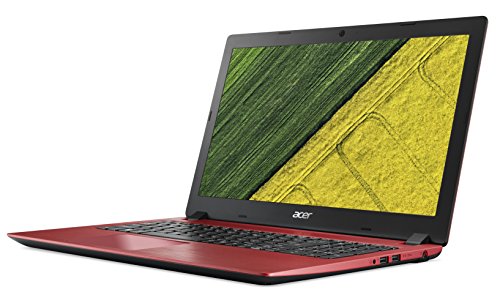 Acer Aspire A315-51 15 6 -Inch Laptop -  Red   Intel Core i3-6006U 2 0 GHz  8 GB RAM  1 TB HDD  Windows 10 Home 