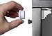 Magnetic Cupboard Locks with Extra Key (6 Locks with 2 Keys) ? Best Baby Care Safety System for Children, Babies & Kids at Home ? Ideal for Baby Proofing & Child-Proofing Cabinets, Drawers, Kitchen Cupboards etc ? No Drilling or Tools Required ? White