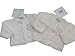 BNWT Reborn premature teddy bear cardigan in beige or white (5-8lb, White)