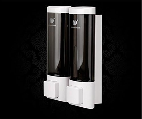 GXQ Soap Dispenser Home Double Soap Dispenser Wall Handmade Soap Dispenser Toilet Toilet Wash Bottle Bathroom Shampoo Bath Bath - No Punch , B,B