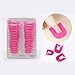 Travelmall Nail Art Decoration 26pcs Nail Polish Glue Model Spill Proof Manicure Protector Tools Reusable 10 Sizes Pack Nail Polish Easy Nail Polish Stencil(26pcs)