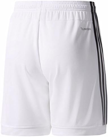 Juventus 17/18 Kids Home Football Shorts - White/Black