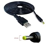  Cable USB Cargador para Tablet Android MP3 2.5mm 5v 2A Alimentación