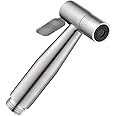 Hand Held Toilet Bidet Sprayer Head Stainless Steel Bidet Tap Spray Faucet Toilet for Shower Bathroom Douche Hygiene Toilet Cloth Diaper Cleaning (Sprayer Head only)