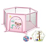 ✿ Perfekte Begleitung: Dieser Kugelschreiber ist ein ausgezeichnetes Geschenk für Babys, wenn das Baby noch klein ist, aber Erwachsene so beschäftigt bei der Arbeit sind, dass sie keine Zeit haben, sich um das Baby zu kümmern kann auf dem Spielplatz spielen und verhindert, dass das Baby bedenkenlos überall hin krabbelt.