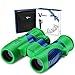 Produktbild Hao Kinder-Fernglas 8x21 Stoßfest Kompakt-Fernglas-Spielzeug für Jungen und Mädchen mit hochauflösender, realer Optik - Vogelbeobachtung, Reisen, Safari, Abenteuer, Outdoor-Spaß