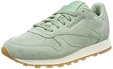  Reebok Damen Classic Leather Fitnessschuhe, Mehrfarbig (Exotics/Industrial Green/Chalk 000), 41 EU
